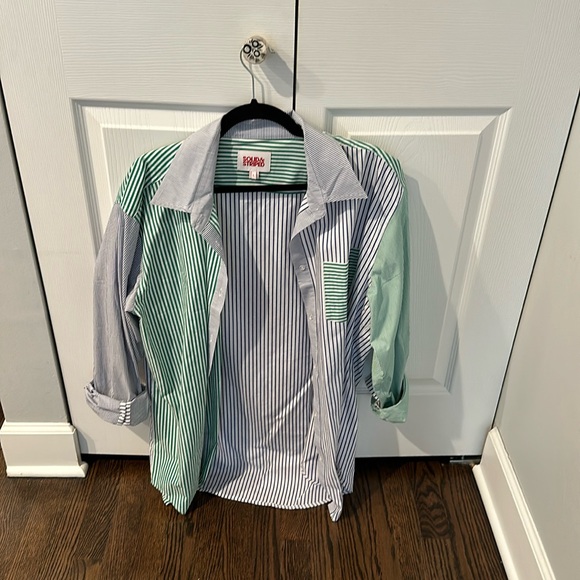 The Oxford Tunic Button Down by Solid & Striped - Picture 5 of 11